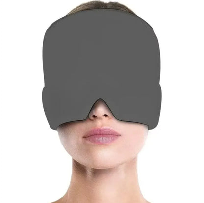 Migraine Relief Hat headache hat Gel Hot Cold Therapy Ice Cap For Relieve Pain Ice Hat Eye Mask Stress Pressure Pain Relief